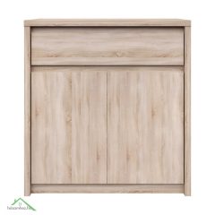Komód, DTD laminált, tölgy sonoma, NORTY