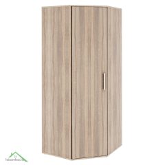 Sarokszekrény, DTD laminált, tölgy sonoma, DUNAJ TYP15