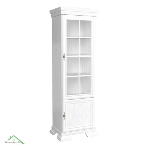 Vitrines szekrény KRW1, fenyő andersen, KORA