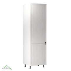   Szekrény a beépíthető hűtő számára D60ZL, balos, fehér/sosna Andersen, PROVANCE