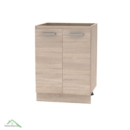 Alsószekrény 60 2DV, tölgy sonoma, NOVA PLUS NOPL-057-0S