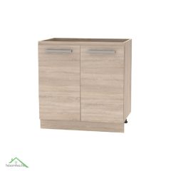   Alsószekrény 80  2 DV, tölgy sonoma, NOVA PLUS NOPL-060-0S