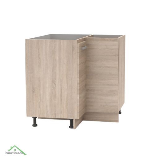 Alsó sarokszekrény, tölgy sonoma, univerzális, NOVA PLUS NOPL-061-RS