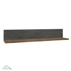 Polc, tölgy lefkas sötét/smooth szürke, MONTANA P1