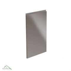   Előlap mosogatógéphez, fehér/szürke extra magasfényű HG, 59,6x71,3, AURORA