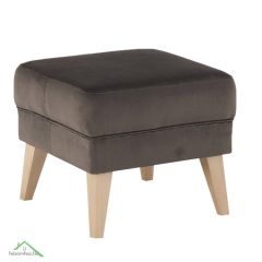 Puff, taupe-szürke-barna/bükk, RODEZA