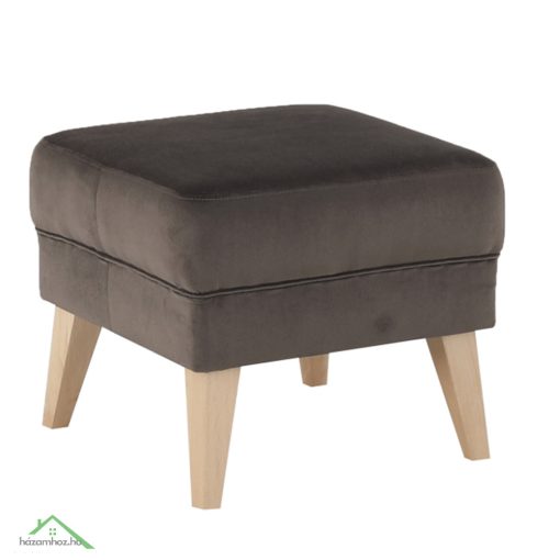 Puff, taupe-szürke-barna/bükk, RODEZA