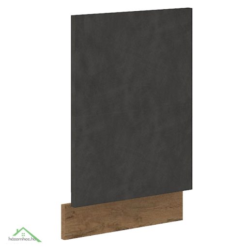 Előlap mosogatógéphez, szürke matt/tölgy lancelot, VEGA ZM 570x446