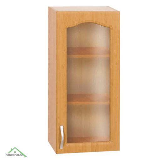 Konyha szekrény, felső, éger, jobbos kivitel, LORA MDF NEW KLASIK W40S