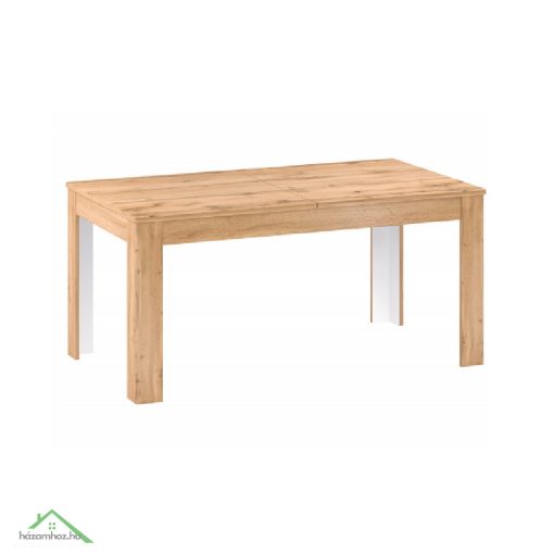 Széthúzható étkezőasztal, appalachian tölgy, 160-200x90 cm, PUSAN S