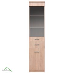 Vitrin 1D1W1S, sonoma tölgy, TOPTY TYP 32