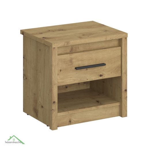 Éjjeliszekrény 1S, artisan tölgy, AIRON