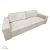 Kihúzható heverő, bézs, HARPERA BIG SOFA