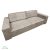 Kihúzható heverő, szürkésbézs Taupe, HARPERA BIG SOFA