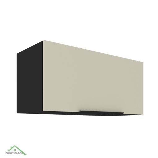 Felső szekrény, cashmere/fekete, ARAKA 80 GU-36 1F