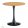 Étkezőasztal, kerek, tölgy/fekete, átmérő 80 cm, REVENTON NEW