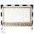 Montessori ágy, természetes/fehér/fekete, 90x200, FUTAL