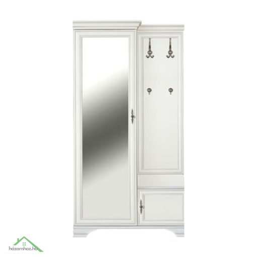 Előszobai szett, alpesi fehér, balos, KENTAK PPK110L