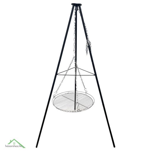MIR-HP48 Acél függesztett grillrács háromlábbal 51 cm