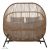 HOLAND rattan dupla kosárfotel bézs