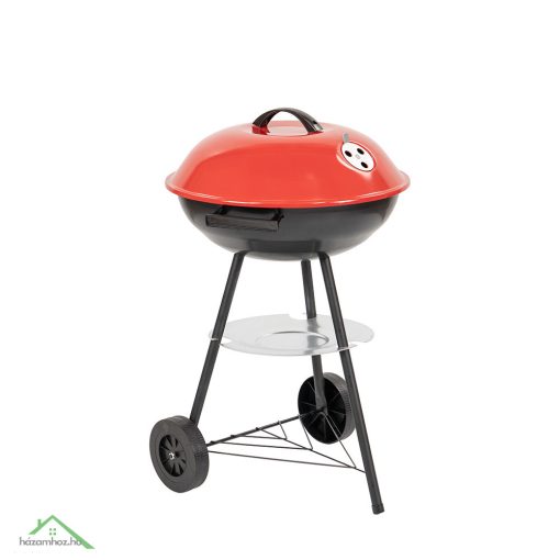 Faszenes kerti gömb grillsütő kerekes