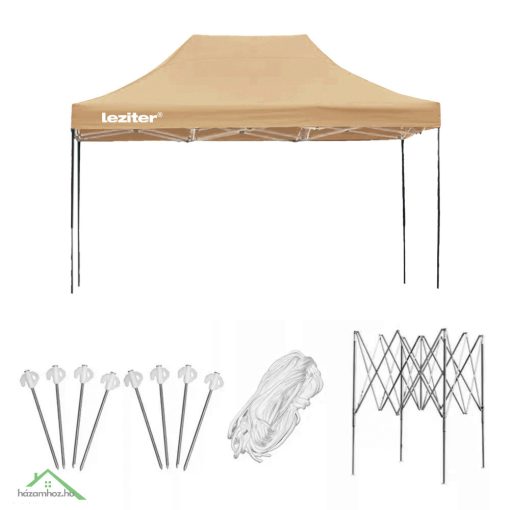 Összecsukható kerti pavilon 3x4,5 m