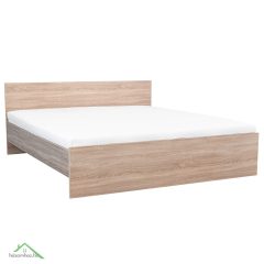   Miami franciaágy ágyneműtartó nélkül 180x200 cm sonoma tölgy-yorki tölgy