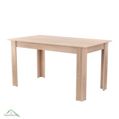Yorki Standard étkezőasztal 140x80 cm sonoma tölgy