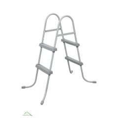   BESTWAY Biztonsági medence létra 2 fokos 84 cm magas medencékhez (58430)