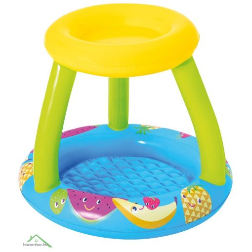 BESTWAY, 52331, Fruit Canopy felfújható gyermekmedence tetővel, 0,94 x 0,89 x 0,79 m