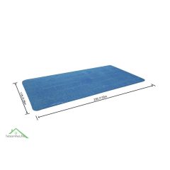   BESTWAY 7,03m x 3,36m medence szolártakaró (méretre is vágható) 58228