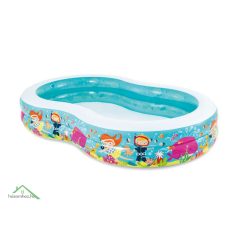   INTEX 56490, Seashore felfújható gyermekmedence, 2,62 x 1,60 x 0,46 m