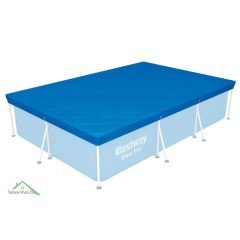   BESTWAY 3m x 2,01m csővázas medence védőtakaró (58106) (FFF 123)