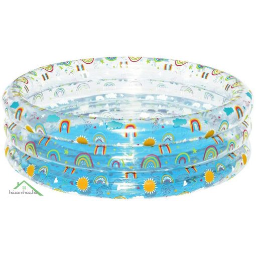 BESTWAY medence, Rainbow Splash, gyermek, felfújható, 150x53 cm