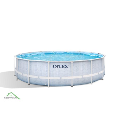 INTEX MetalPrism Set Chevron medence 488 x 122 cm (26746)