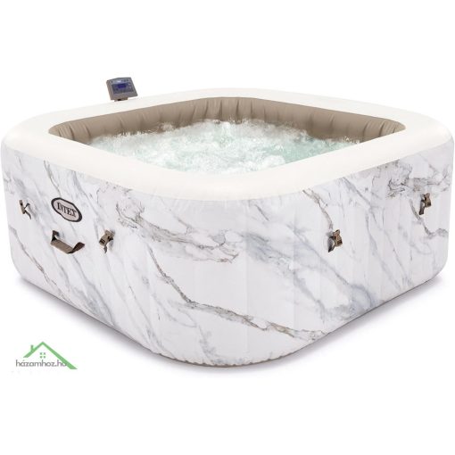 INTEX PureSPA Calacatta jacuzzi, 4 személyes, D175 x 71 cm, fehér (28464)