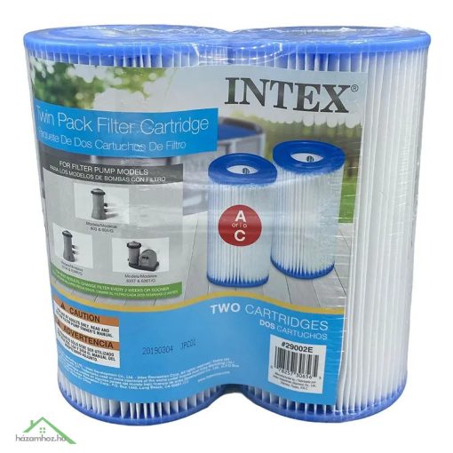 INTEX "A" tipusú szűrő patron 2db (29002)