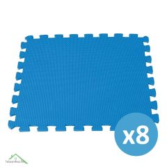 INTEX medence szőnyeg, 10mm, 2 m2/csomag , kék (29081)