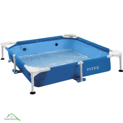 INTEX Square Frame Pet Pool Set kisállat medence szett, 152 x 152 x 30.5 cm (48402)