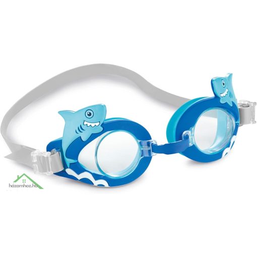 INTEX Fun Kids cápa úszószemüveg kék (55610)